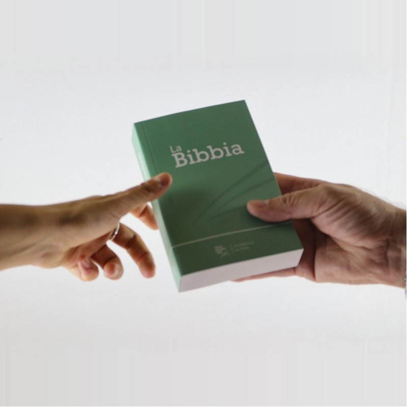 BIBBIA N.RIV. G322081 BROSS. VERDE ECONOMICA - immagine 2